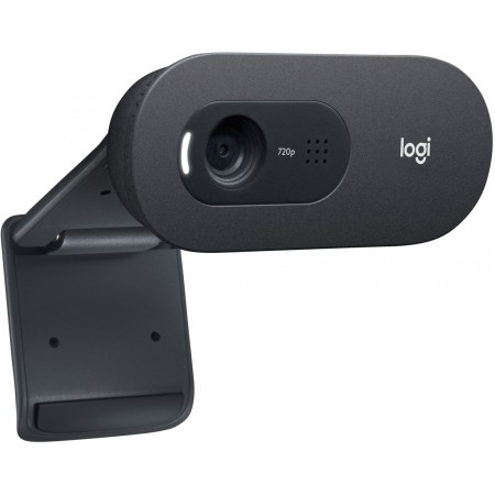 Камера Web Logitech HD Webcam C505e черный 1.2Mpix (1280x720) USB2.0 с микрофоном для ноутбука (960-001372)