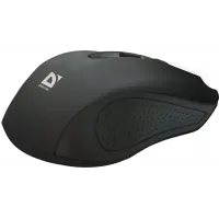 Мышь Defender Accura MM-935 черный оптическая 1600dpi беспров. USB для ноутбука 3but (52935)