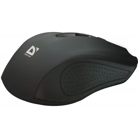 Мышь Defender Accura MM-935 черный оптическая 1600dpi беспров. USB для ноутбука 3but (52935)