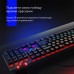 Клавиатура Оклик 935G RAGNAR механическая черный USB Multimedia for gamer LED (подставка для запястий)