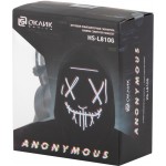 Наушники с микрофоном Оклик HS-L810G ANONYMOUS черный 2.2м мониторные оголовье (1460164)