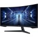 Монитор Samsung 34" C34G55TWWI черный VA LED 1ms 21:9 HDMI матовая 250cd 178гр/178гр 3440x1440 165Hz DP UW 5.6кг
