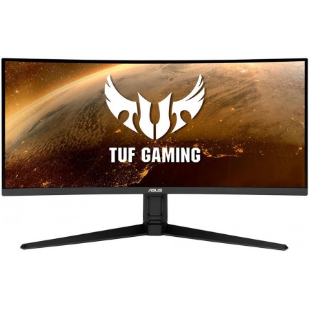 Монитор Asus 34" TUF Gaming VG34VQL1B темно-серый VA LED 1ms 21:9 HDMI M/M матовая HAS Piv 550cd 178гр/178гр 3440x1440 165Hz DP 2K USB 9.01кг