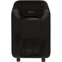 Шредер Fellowes PowerShred LX200 черный (секр.P-4) перекрестный 12лист. 22лтр. скрепки скобы пл.карты