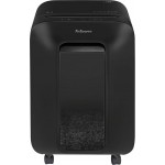 Шредер Fellowes PowerShred LX201 черный (секр.P-5) перекрестный 12лист. 22лтр. скрепки скобы пл.карты