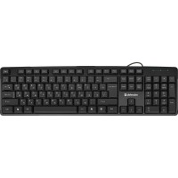 Клавиатура Defender Next RU черный USB