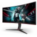 Монитор AOC 34" Gaming CU34G2X черный/красный VA LED 1ms 21:9 HDMI матовая HAS 300cd 178гр/178гр 3440x1440 144Hz FreeSync Premium DP FHD USB 8.1кг