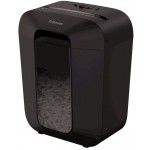 Шредер Fellowes PowerShred LX45 черный (секр.P-4) перекрестный 8лист. 17лтр. скрепки скобы пл.карты