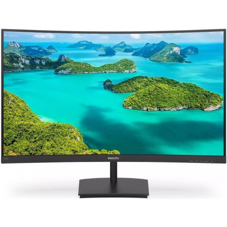 Монитор Philips 23.6" 241E1SC (00/01) черный VA LED 16:9 HDMI матовая 250cd 178гр/178гр 1920x1080 75Hz VGA FHD 3.54кг