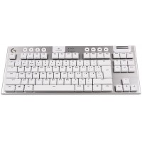 Клавиатура Logitech G915 TKL Lightspeed механическая серебристый USB беспроводная BT/Radio slim Multimedia for gamer LED (920-010117)
