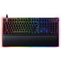 Клавиатура Razer Huntsman V2 Analog механическая черный USB Multimedia for gamer LED (подставка для запястий)