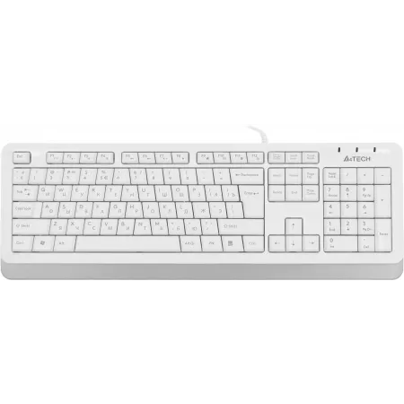 Клавиатура A4Tech Fstyler FKS10 белый/серый USB (FKS10 WHITE)