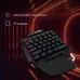 Игровой блок Оклик 703GK черный USB for gamer LED (подставка для запястий) (1533151)