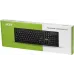 Клавиатура Acer OKW120 черный USB (ZL.KBDEE.006)