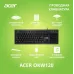 Клавиатура Acer OKW120 черный USB (ZL.KBDEE.006)