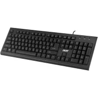 Клавиатура Acer OKW120 черный USB (ZL.KBDEE.006)