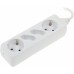 Сетевой удлинитель Hama H-121921 1.4м (4 розетки) белый (пакет ПЭ) Сетевой удлинитель Hama H-121921 1.4м (4 розетки) белый (пакет ПЭ)