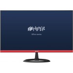 Монитор Hiper 24.5" EasyView FH2501 черный/красный TN LED 5ms 16:9 DVI HDMI M/M матовая 250cd 170гр/160гр 1920x1080 75Hz VGA FHD 3.6кг