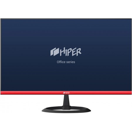 Монитор Hiper 24.5" EasyView FH2501 черный/красный TN LED 5ms 16:9 DVI HDMI M/M матовая 250cd 170гр/160гр 1920x1080 75Hz VGA FHD 3.6кг