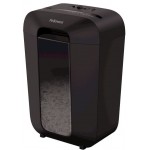 Шредер Fellowes PowerShred LX70 черный (секр.P-4) перекрестный 11лист. 18лтр. скрепки скобы пл.карты