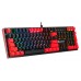 Клавиатура A4Tech Bloody B820N механическая черный/красный USB for gamer LED (B820N ( BLACK + RED))