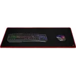 Коврик для мыши Defender Black Ultra XXL черный/красный 900x450x3мм (50564)