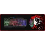 Коврик для мыши Defender Liberty XL черный/красный 800x300x3мм (50562)