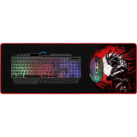 Коврик для мыши Defender Liberty XL черный/красный 800x300x3мм (50562)