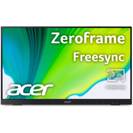 Монитор Acer 21.5" UT222QBMIP черный IPS LED 16:9 HDMI M/M глянцевая 1000:1 250cd 178гр/178гр 1920x1080 75Hz FreeSync VGA DP FHD USB Touch 3.5кг