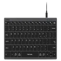 Клавиатура A4Tech Fstyler FX51 серый USB slim Multimedia (FX51 GREY)