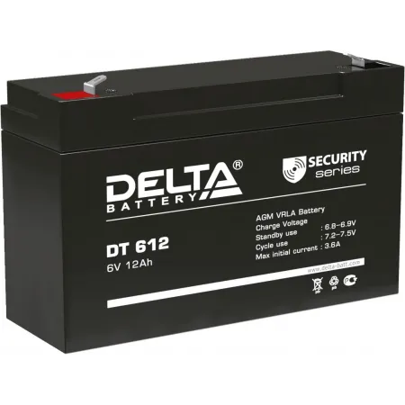 Батарея для ИБП Delta DT 612 6В 12Ач