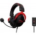 Наушники с микрофоном HyperX Cloud II черный/красный 1м мониторные оголовье (4P5M0AA)