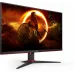 Монитор AOC 23.8" Gaming 24G2SAE черный/красный VA LED 1ms 16:9 HDMI M/M матовая 350cd 178гр/178гр 1920x1080 165Hz FreeSync Premium VGA DP FHD 5.6кг