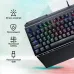 Клавиатура GMNG 985GK механическая черный USB Multimedia for gamer LED (подставка для запястий) (1677413)