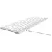 Клавиатура A4Tech Fstyler FX51 белый USB slim Multimedia (FX51 WHITE)