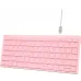 Клавиатура A4Tech Fstyler FBX51C розовый USB беспроводная BT/Radio slim Multimedia (FBX51C PINK)