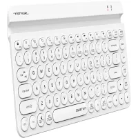 Клавиатура A4Tech Fstyler FBK30 белый USB беспроводная BT/Radio slim Multimedia (FBK30 WHITE)