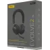 Наушники с микрофоном Jabra Evolve2 75, Link380a UC Stereo Black черный накладные BT оголовье (27599-989-999)