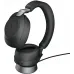Наушники с микрофоном Jabra Evolve2 85, Link380a UC Stereo Stand Black черный накладные BT оголовье (28599-989-989)