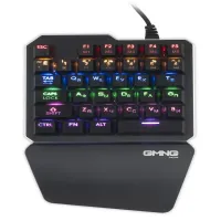 Клавиатура GMNG 707GK механическая черный USB for gamer LED (подставка для запястий) (1684803)