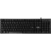 Клавиатура + мышь Defender Aura MKP-117 клав:черный мышь:черный USB slim LED (52117)