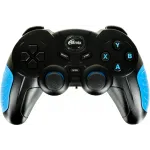 Геймпад Ritmix GP-022WPS черный/синий USB Беспроводной виброотдача обратная связь (80001697)