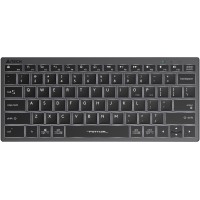 Клавиатура A4Tech Fstyler FX61 серый USB slim LED (FX61 GREY)