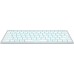 Клавиатура A4Tech Fstyler FX61 белый USB slim LED (FX61 WHITE)