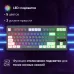 Клавиатура Оклик 711G серый/белый USB for gamer LED (1790385)