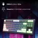 Клавиатура Оклик 711G серый/белый USB for gamer LED (1790385)