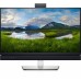 Монитор Dell 23.8" C2422HE черный IPS LED 16:9 HDMI M/M Cam матовая 1000:1 250cd 178гр/178гр 1920x1080 60Hz DP FHD USB 4.33кг