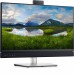 Монитор Dell 23.8" C2422HE черный IPS LED 16:9 HDMI M/M Cam матовая 1000:1 250cd 178гр/178гр 1920x1080 60Hz DP FHD USB 4.33кг