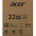 Монитор Acer 21.5" SA220QBbmix черный IPS LED 1ms 16:9 HDMI M/M матовая 1000:1 250cd 178гр/178гр 1920x1080 75Hz FreeSync VGA FHD 2.48кг