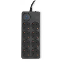 Сетевой фильтр Ippon BK-8-EU-3-10-B 3м (8 розеток) черный (коробка) Сетевой фильтр Ippon BK-8-EU-3-10-B 3м (8 розеток) черный (коробка)